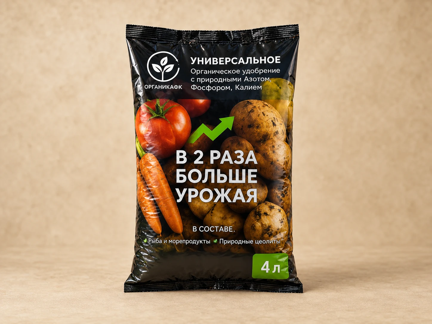 Упаковка ОрганикаАФК 4 л