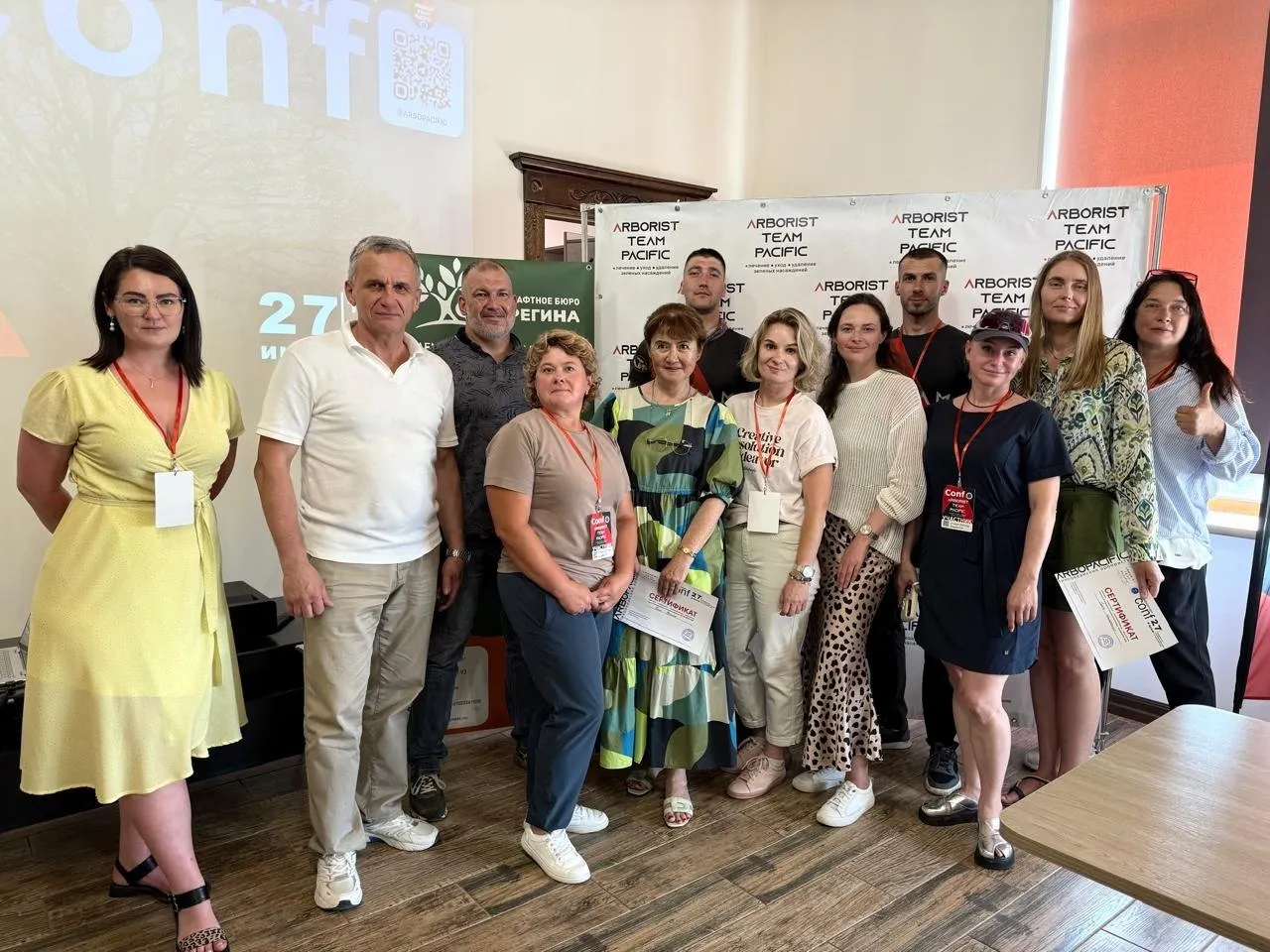На слёте арбористов Приморского края — фотография из архива компании